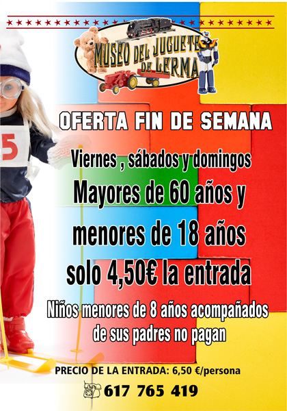 Oferta museo del juguete fin de semana